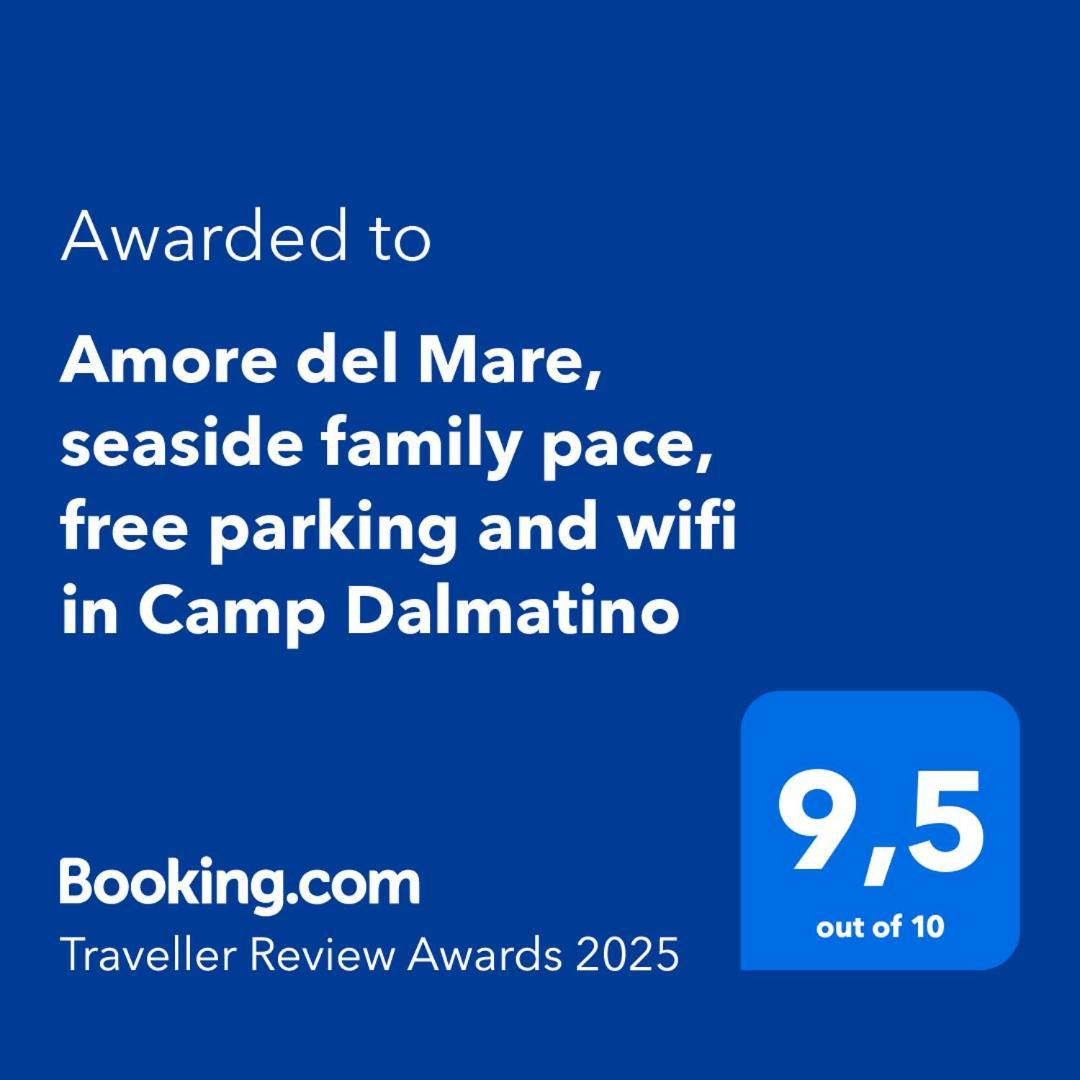 Amore Del Mare, Seaside Family Pace, Free Parking And Wifi In Camp Dalmatino Drage Dış mekan fotoğraf